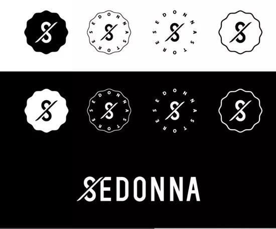 SEDONNA服裝品牌視覺設(shè)計|服裝品牌VI設(shè)計欣賞